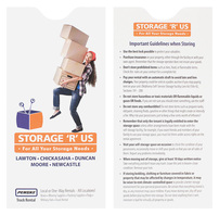 Storage 'R' Us (Stack of Two Front and Back View)