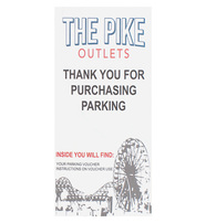 Card Holders Printed for The Pike Outlets