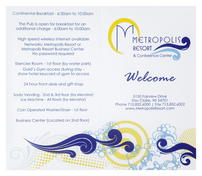 Metropolis Resort & Conference Center (Back Flat View)