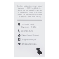 The Park on Main Hotel (Back View)