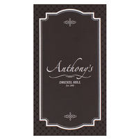 Key Card Holders Printed for Anthony's Ristorante and Banquet Center