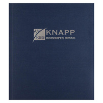 Reinforced Folders Printed for Knapp Bookkeeping Service