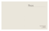 Mercer & Company (Back Flat View)