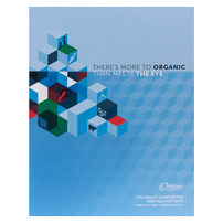 Printed 3 Pocket Folders for Organic Trade Association