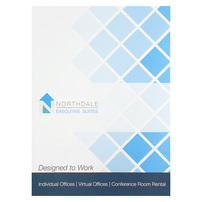 Tri-Fold Folders Printed for Northdale Executive Suites