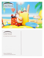 Five Star Travel (Stack of Two Front and Back View)