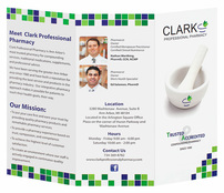 Clark Professional Pharmacy (Back and Front Open View)