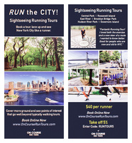 On Course Run Tours (Stack of Two Front and Back View)