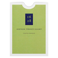 Card Sleeves Design for Sixteen Twenty-Eight