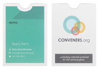Conveners.org (Stack of Two Front and Back View)