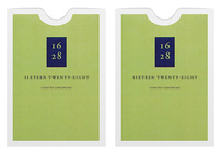 Sixteen Twenty-Eight (Stack of Two Front and Back View)