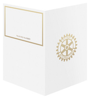 Rotary International (Back and Front Open View)