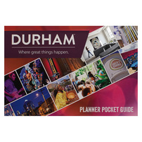 Branded Small Folders for Durham Convention & Visitors Bureau