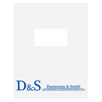 Branded Fastened Report Covers for Duranceau & Smith