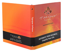 Tigerpaw Software (Back and Front Open View)