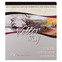 Promotional Paper Binders for Vetter Senior Living