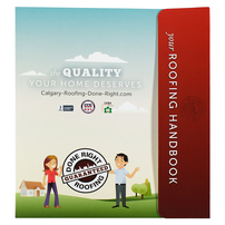 Paper Binders Printed for Done Right Roofing, Ltd.