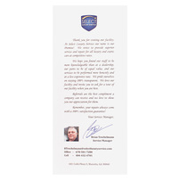 Select Luxury Service (Back View)