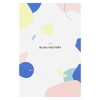 Printed Small Folders for The Bijou Factory