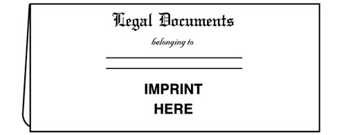 4 1/2 x 10 1/4 Legal Document Folder