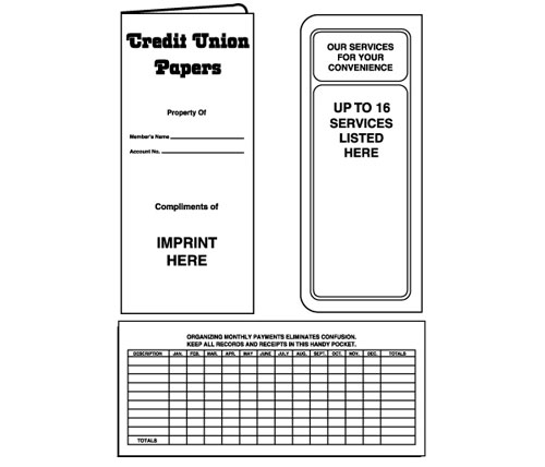 Credit Union Document Folder