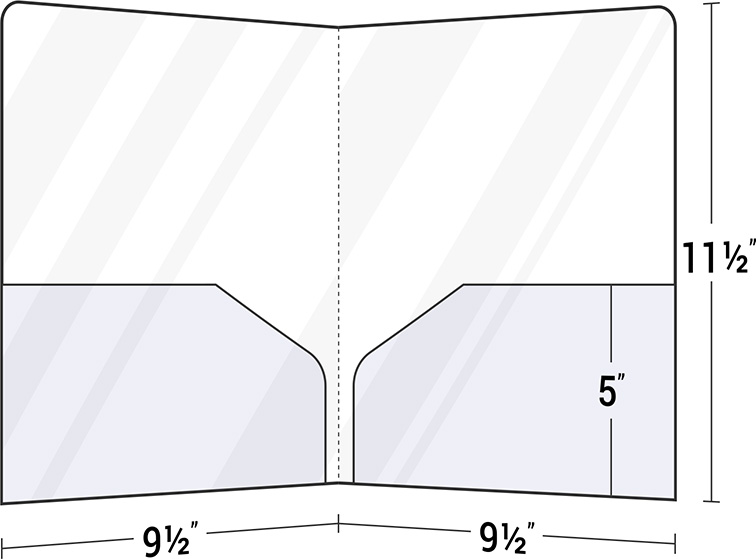 Plastic Pocket Folders | Custom Printed Plastic Presentation Folders